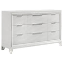  Coaster Furniture Marmore 224961KE-S4 6-piece King Panel Bedroom Set IMAGE 4