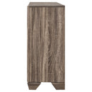  Coaster Furniture Kauffman 204193 6-Drawer Dresser - Washed Taupe IMAGE 4