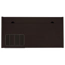 Coaster Furniture Halston 800702 47-inch 2-Drawer Office Desk with Cabinet - Cappuccino IMAGE 9