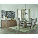  Coaster Furniture Florence 180205 4-door Dining Sideboard Buffet Cabinet - Rustic Honey IMAGE 4