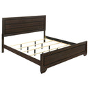  Size_King -- Kauffman 204391KE Wood Eastern King Panel Bed - Dark Cocoa IMAGE 1