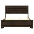  Size_King -- Kauffman 204391KE Wood Eastern King Panel Bed - Dark Cocoa IMAGE 3