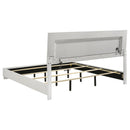 Coaster Furniture Felicity 203500KE Wood Eastern King LED Panel Bed - White High Gloss IMAGE 4