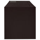  Coaster Furniture Halston 800982 60-inch 3-Drawer Office Computer Desk - Cappuccino IMAGE 3