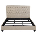  Size_King -- Coaster Furniture Chloe Upholstered Panel Bed IMAGE 3