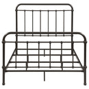  Coaster Furniture Livingston 300399F Metal Full Open Frame Bed - Dark Bronze IMAGE 2