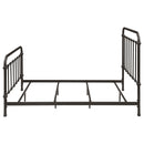  Coaster Furniture Livingston 300399F Metal Full Open Frame Bed - Dark Bronze IMAGE 4