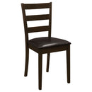  Coaster Furniture Guillen 150232 5-piece Rectangular Dining Table Set - Cappuccino IMAGE 6