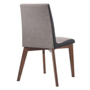  Coaster Furniture Redbridge 106592 Upholstered Dining Side Chair - Walnut (Set of 2) IMAGE 2