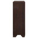  Coaster Furniture Kauffman 204395 5-Drawer Bedroom Chest - Dark Cocoa IMAGE 8