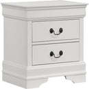  Coaster Furniture Louis Philippe 202441F-S5 7 pc Full Sleigh Bedroom Set IMAGE 3