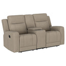  Coaster Furniture Brentwood 610284-S2 2 pc Reclining Living Room Set IMAGE 3