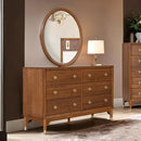  Furniture of America Hepburne FM74000WN-Q-5PC-CHE 7 pc Queen Panel Bedroom Set IMAGE 3