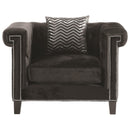 Coaster Furniture Reventlow Stationary Fabric Chair 505819 IMAGE 2