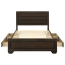  Size_Queen -- Coaster Furniture Kauffman Panel Bed with Storage IMAGE 6