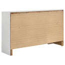  Coaster Furniture Miranda 205113 7-Drawer Dresser - White IMAGE 5