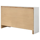  Coaster Furniture Miranda 205113 7-Drawer Dresser - White IMAGE 7