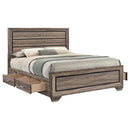  Size_Queen -- Coaster Furniture Kauffman Panel Bed with Storage IMAGE 4