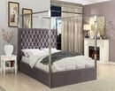 Porter Queen Bed Grey