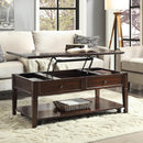 Acme Furniture Malachi 80254 Coffee Table with Lift Top IMAGE 6