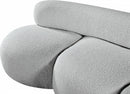 140Grey-S Venti 88.5" Boucle Fabric Upholstered Sofa