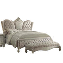  Size_California King -- Acme Furniture Versailles Upholstered Panel Bed IMAGE 1