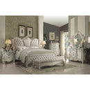  Size_California King -- Acme Furniture Versailles Upholstered Panel Bed IMAGE 3