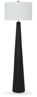 L235761 BLACK FLOOR LAMP
