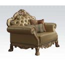  Acme Furniture Dresden 53162 Chair with 2 Pillows IMAGE 1