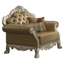  Acme Furniture Dresden 53162 Chair with 2 Pillows IMAGE 3