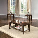  Acme Furniture Docila 80655 3PC Pack Coffee & End Set IMAGE 1