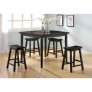  Acme Furniture Gaucho 07288 5PC Pack Counter Height Table Set IMAGE 1