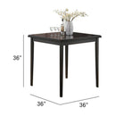  Acme Furniture Gaucho 07288 5PC Pack Counter Height Table Set IMAGE 2