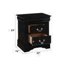  Acme Furniture Louis Philippe III 19503 Nightstand IMAGE 8