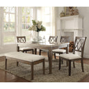 Acme Furniture Claudia 71718 Bench IMAGE 2