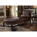  Acme Furniture Dresden 96487 Chaise with Pillow IMAGE 1