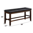  Acme Furniture Urbana 74634 Counter Height Bench IMAGE 5