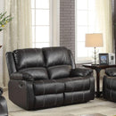  Acme Furniture Zuriel Reclining Leather Look Loveseat 52286 IMAGE 1