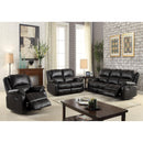  Acme Furniture Zuriel Reclining Leather Look Loveseat 52286 IMAGE 2