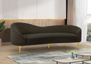 Meridian Ritz Boucle Fabric Upholstered 2PC Sofa & Loveseat