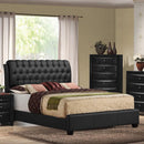 Acme Furniture Ireland II Queen Upholstered Platform Bed 14350Q IMAGE 4