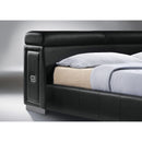  Acme Furniture Manjot Queen Upholstered Platform Bed with Storage 20750Q IMAGE 2