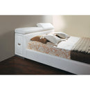  Acme Furniture Manjot Queen Upholstered Platform Bed with Storage 20420Q IMAGE 2