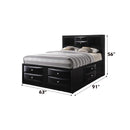  Size_Queen -- Acme Furniture Ireland Platform Bed with Storage IMAGE 7