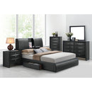  Acme Furniture Kofi Queen Upholstered Platform Bed 21270Q IMAGE 2