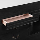 Size_Queen -- Acme Furniture Louis Philippe III Bookcase Bed with Storage IMAGE 3