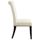  Coaster Furniture Alana 190162 Fabric Upholstered Dining Side Chair - Beige (Set of 2) IMAGE 7