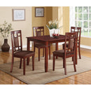  Acme Furniture Sonata 5 pc Dinette 71164 IMAGE 1