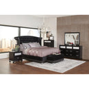  Size_Queen -- Coaster Furniture Barzini Upholstered Panel Bed IMAGE 2