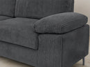 GREY SECTIONAL LSEC8036GY